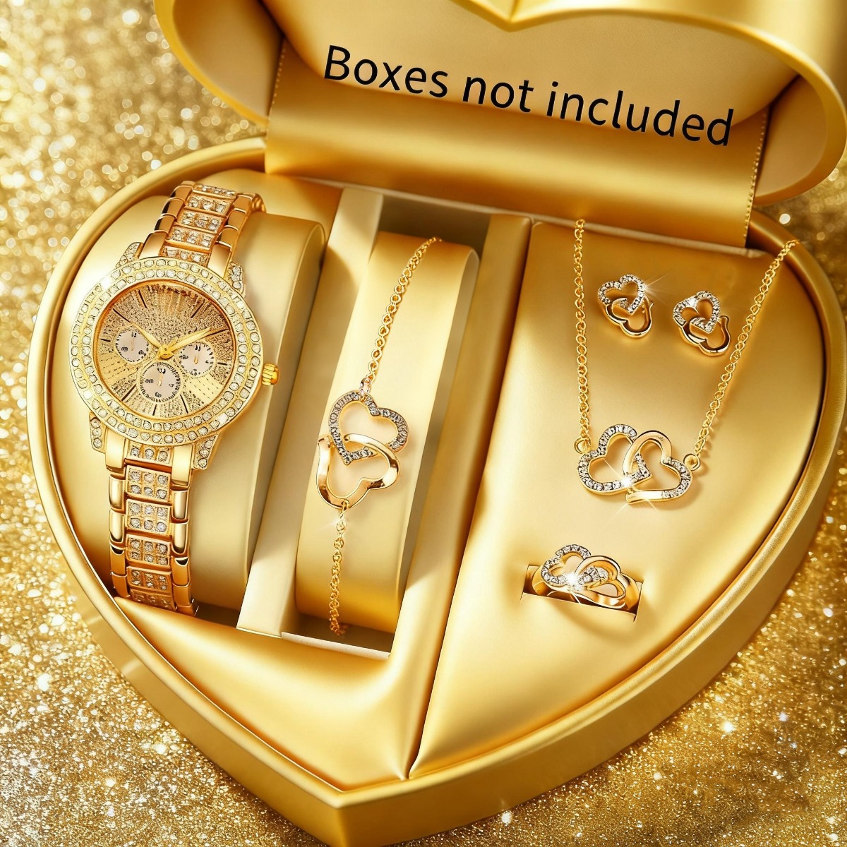 Jewelry Watches Luxury - 6 pezzi di lusso strass orologio