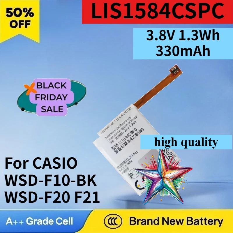 Rg Watches & Jewelry Gmbh - Batteria 3.8V 1.3Wh LIS1584CSPC per CASIO