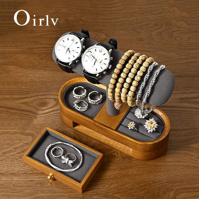 Jewelry Stand Watches - Oirlv Organizzatore per orologi in legno