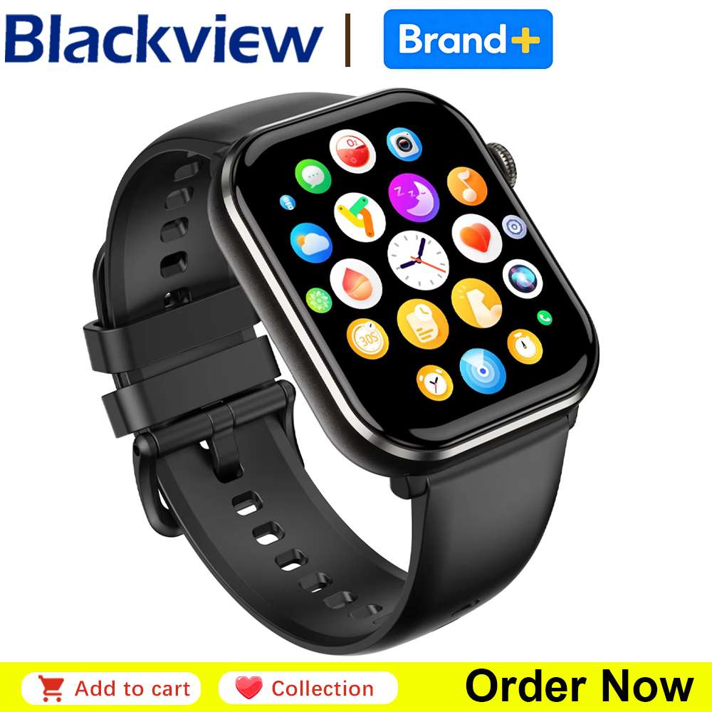 Italian Jewelry Watches - Blackview R60 Smartwatch con Chiamata Bluetooth,