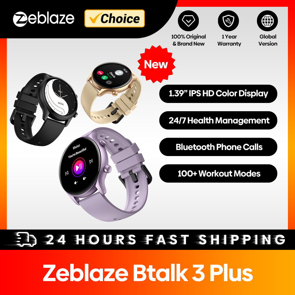 Italian Jewelry Watches - Nuovo Zeblaze Btalk 3 Plus Chiamate
