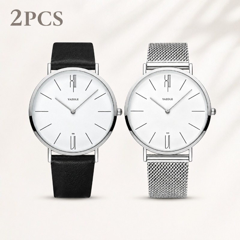 YAZOLE Orologio da coppia 2 pe - Jewelry Watches Luxury recensione e prezzo