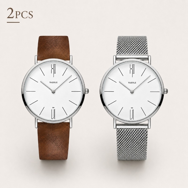YAZOLE Orologio da coppia 2 pe - Jewelry Watches Luxury recensione e prezzo