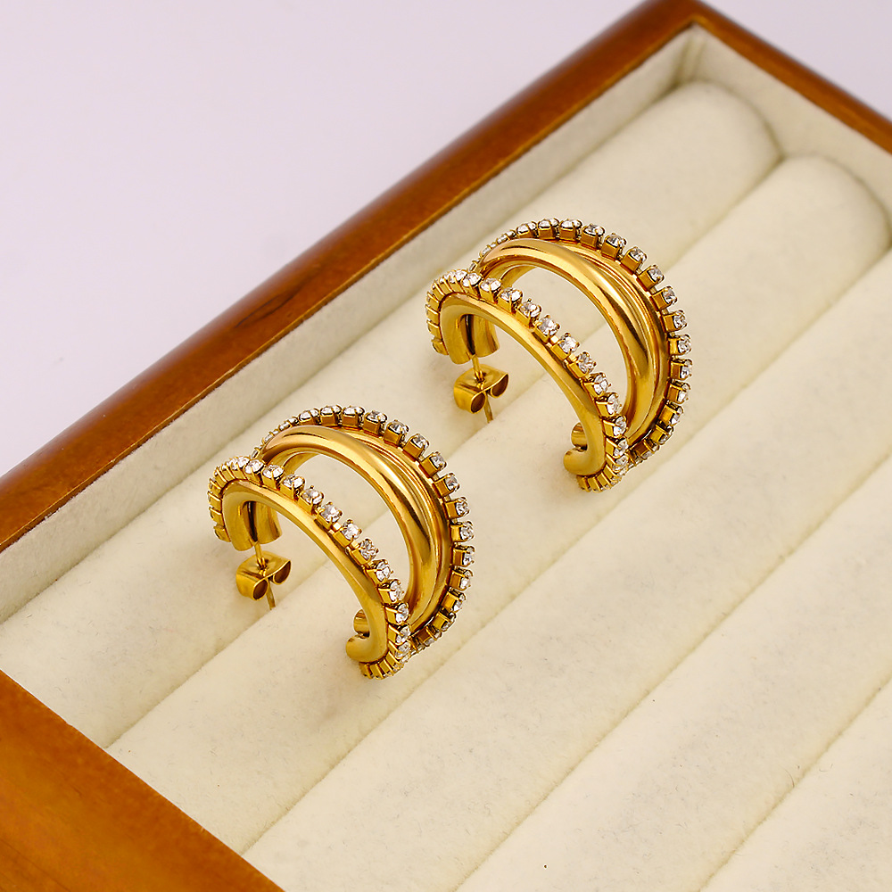 Accessori fai da te: Orecchini - Diamond Stud Earrings recensione e prezzo