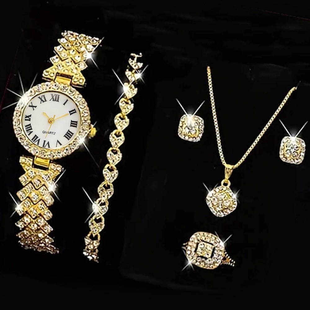 Set di 6 Orologi da Donna di L - Jewelry Watches Luxury recensione e prezzo