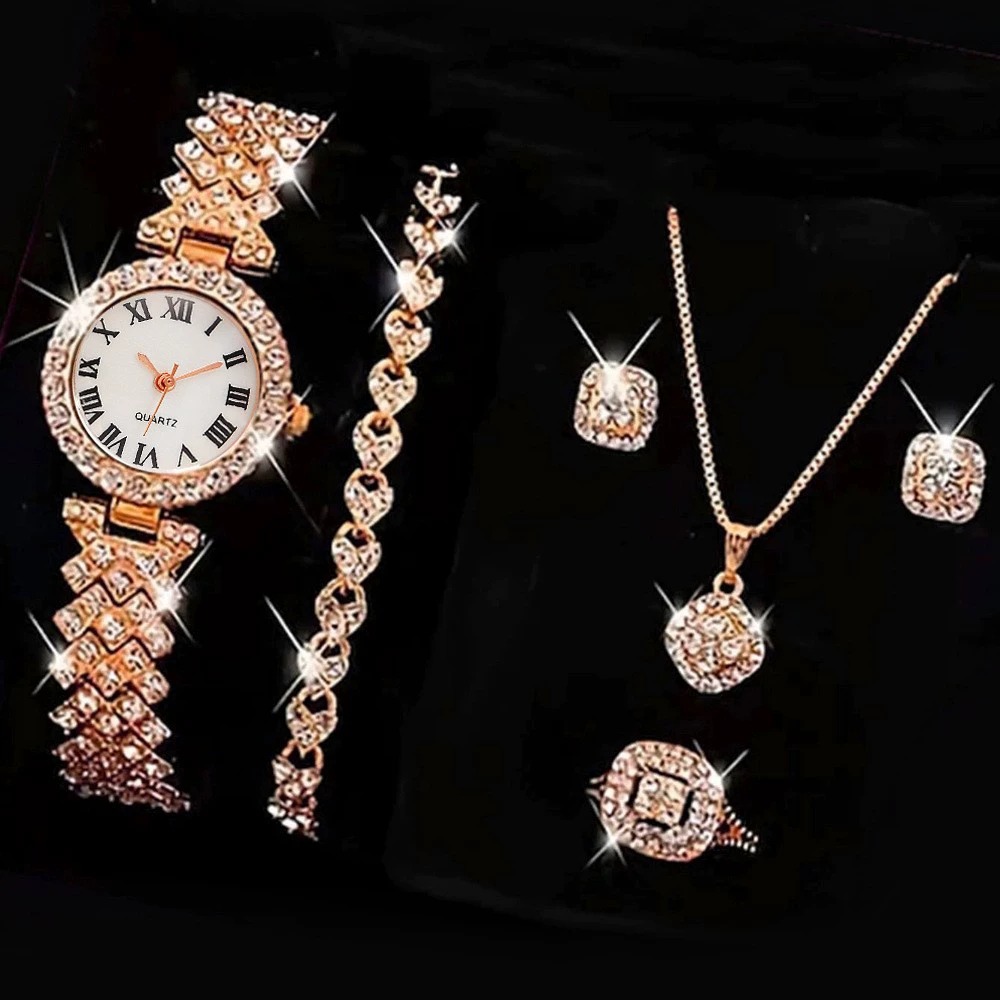 Set di 6 Orologi da Donna di L - Jewelry Watches Luxury recensione e prezzo