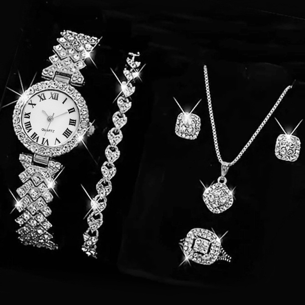 Set di 6 Orologi da Donna di L - Jewelry Watches Luxury recensione e prezzo