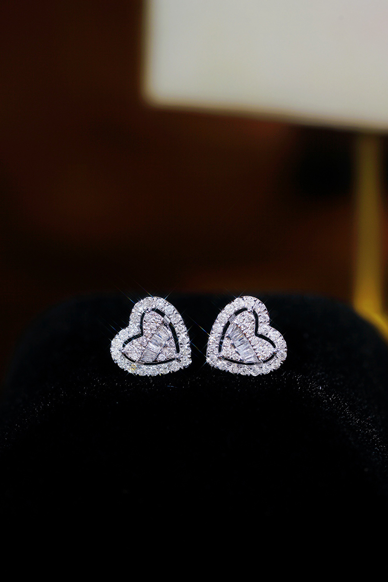 LUOWEND Orecchini da Donna in  - Diamond Stud Earrings recensione e prezzo