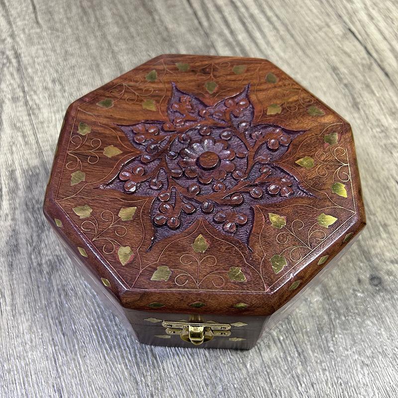 Scatola di legno ottagonale in - Indian Jewelry Watches recensione e prezzo