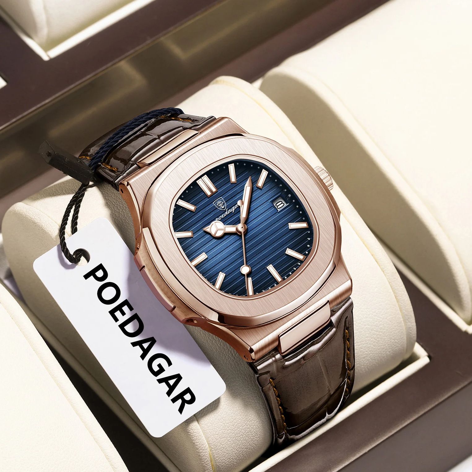 POEDAGAR Orologio da uomo d'af - Rg Watches & Jewelry Gmbh recensione e prezzo