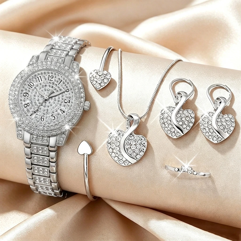Set di 6 Orologi da Donna con  - Jewelry Watches Luxury recensione e prezzo