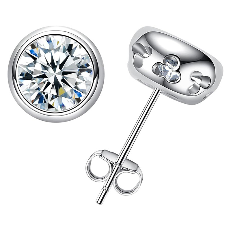 Vero D Colore Moissanite Orecc - Diamond Stud Earrings recensione e prezzo